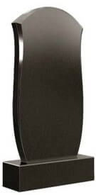 Модель памятника №23 вертикальный, современный, прямоугольный, женский